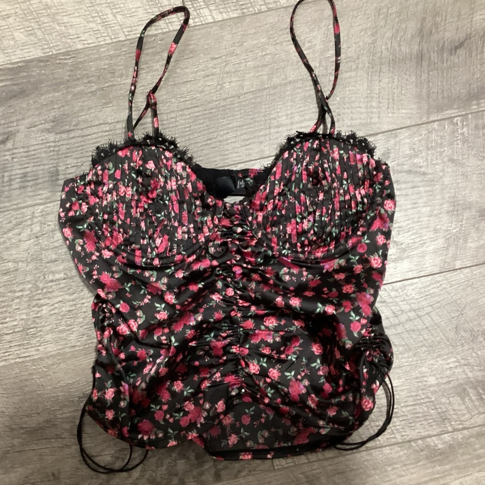 For Love & Lemons Melrose Bustier Large NEW
